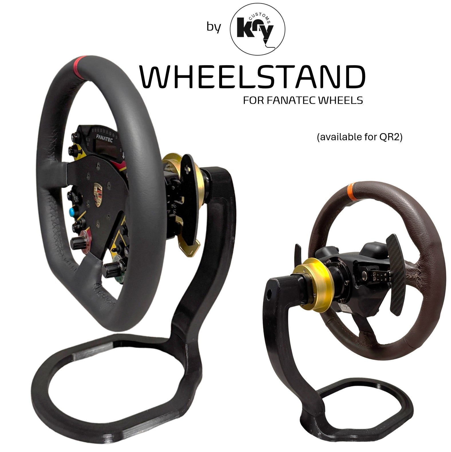 FANATEC Wheels (QR1, QR2) Wheelstand Version 1 - knycustoms