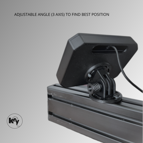 Elgato Stream Deck MK1/MK2 Holder Mount for Aluprofile / Simracing Rig - knycustoms