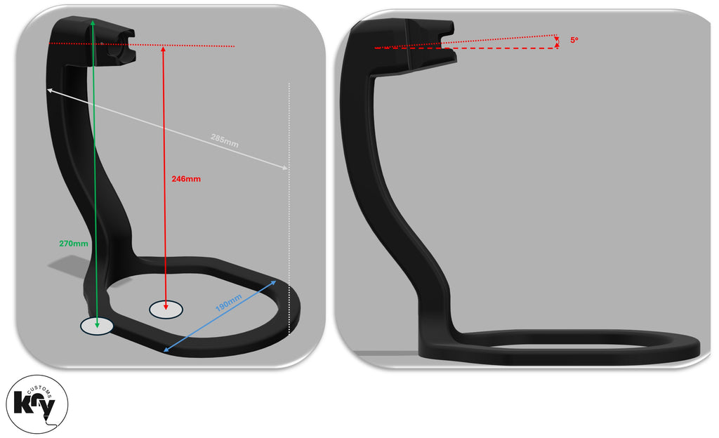 FANATEC Wheels (QR1, QR2) Wheelstand Version 1 - knycustoms