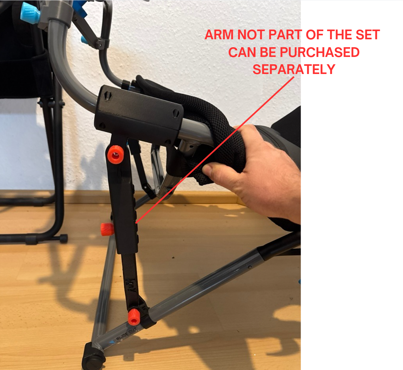 Pivot Reinforcement für Playseat Challenge & Playseat Challenge X - knycustoms