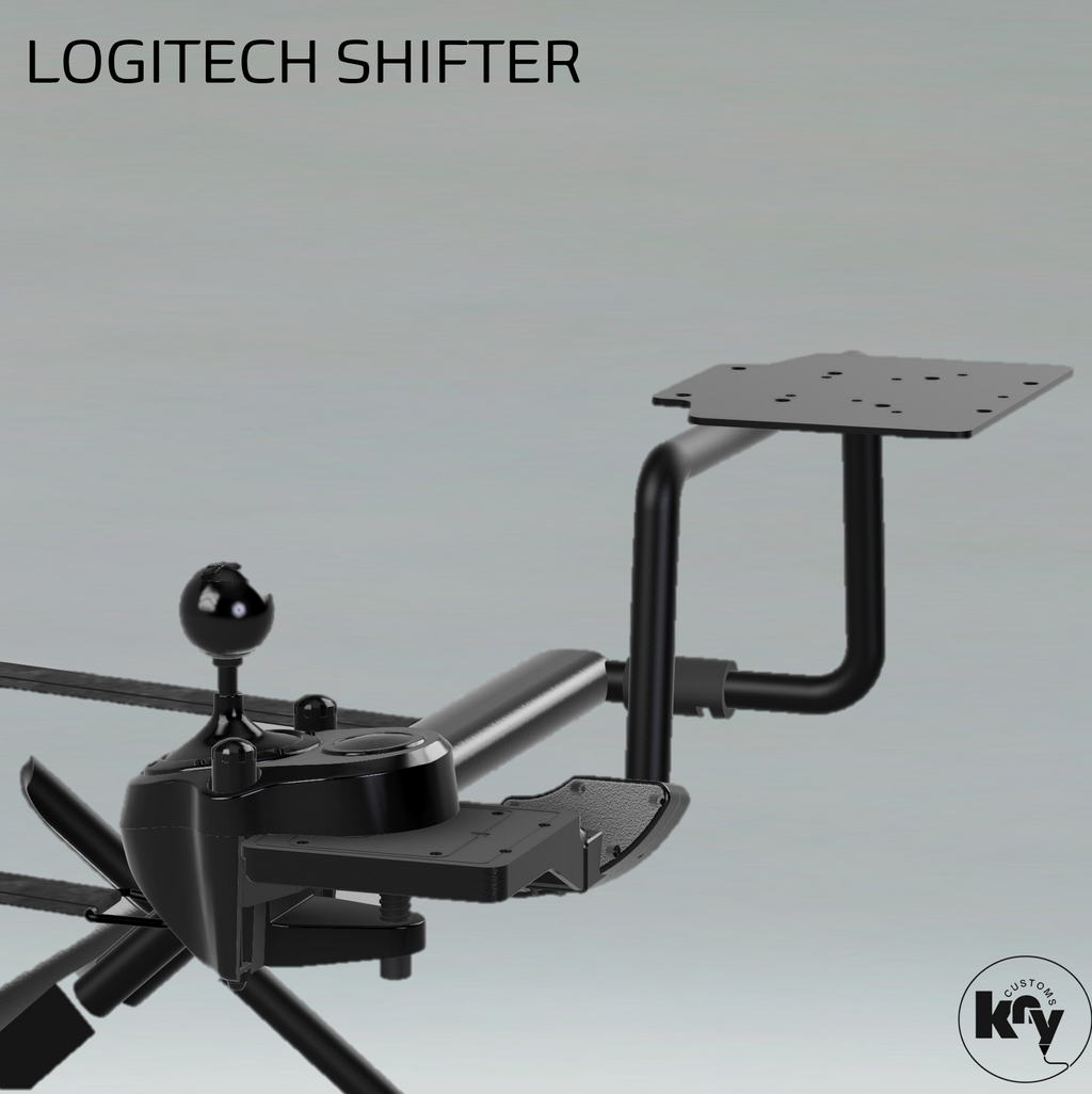 Universal Shiftermount for Playseat Challenge (for all Shifters) - knycustoms
