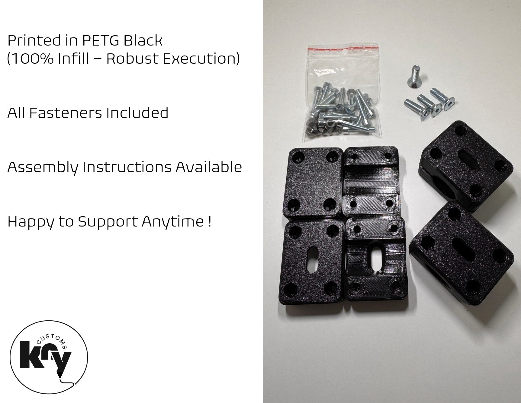 Pedalmounts Mod for THRUSTMASTER Pedals on Playseat Challenge & Playseat Challenge X - knycustoms