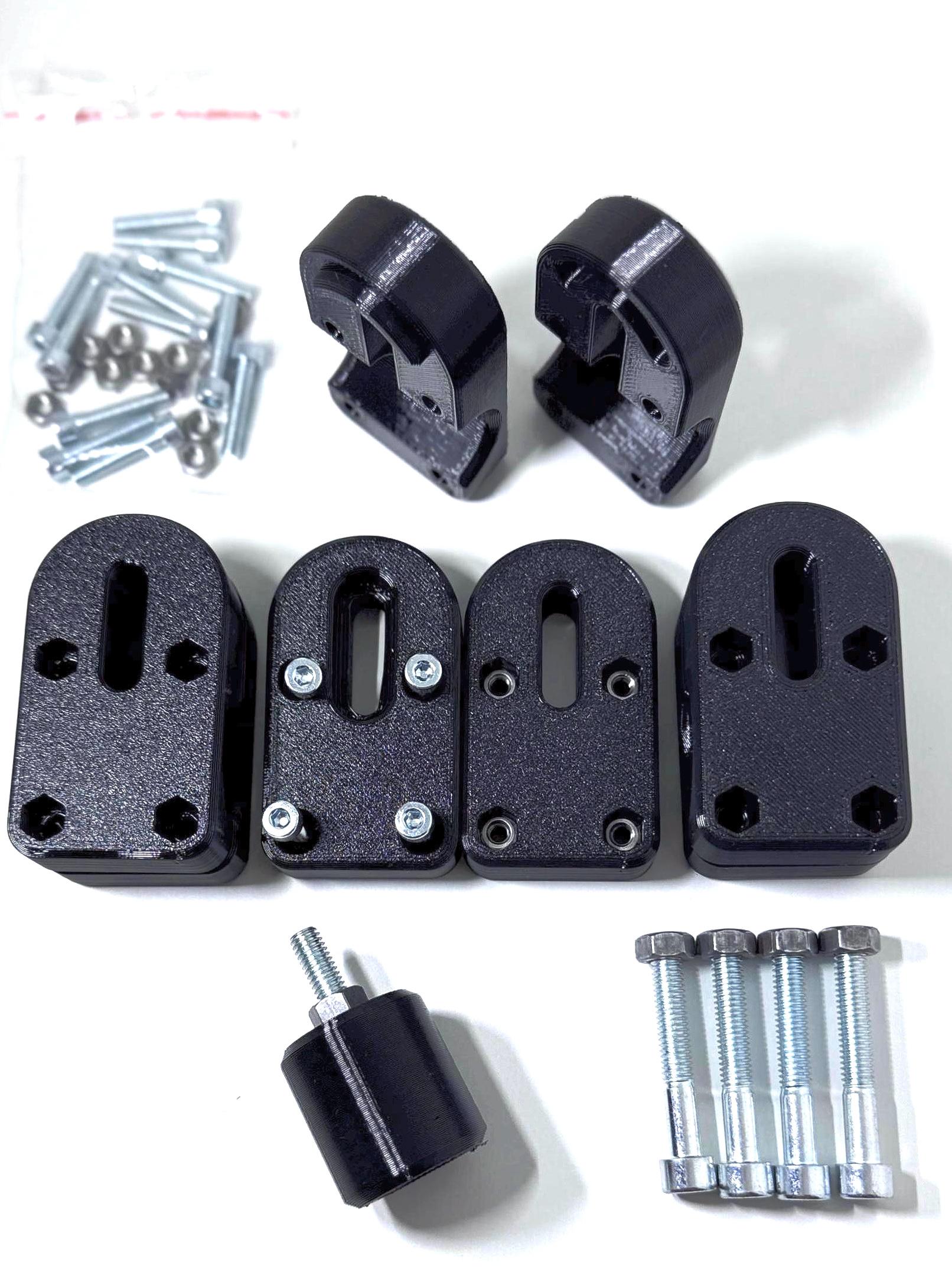 Pedalmounts Mod for FANATEC Pedals on Playseat Challenge & Playseat Challenge X - knycustoms