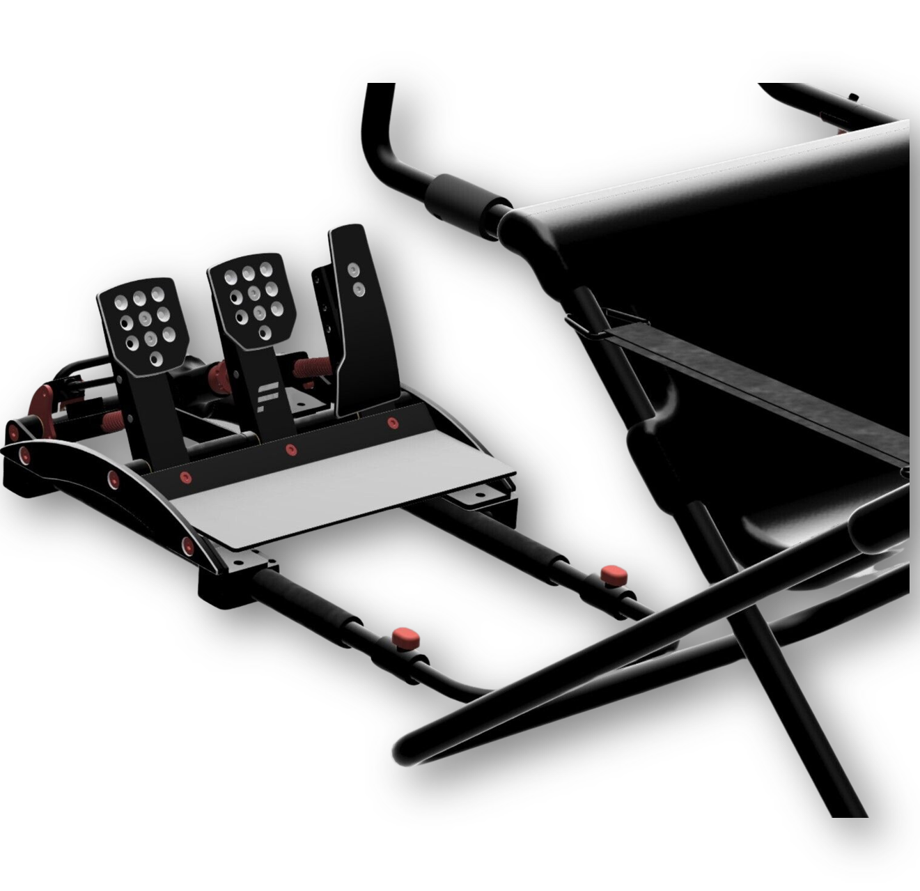 Playseat Challenge Pedalmounts für Fanatec - knycustoms
