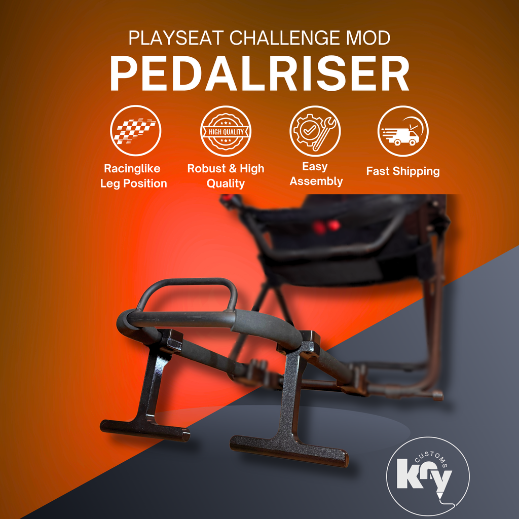 Pedalriser Mod (Playseat Challenge) - knycustoms