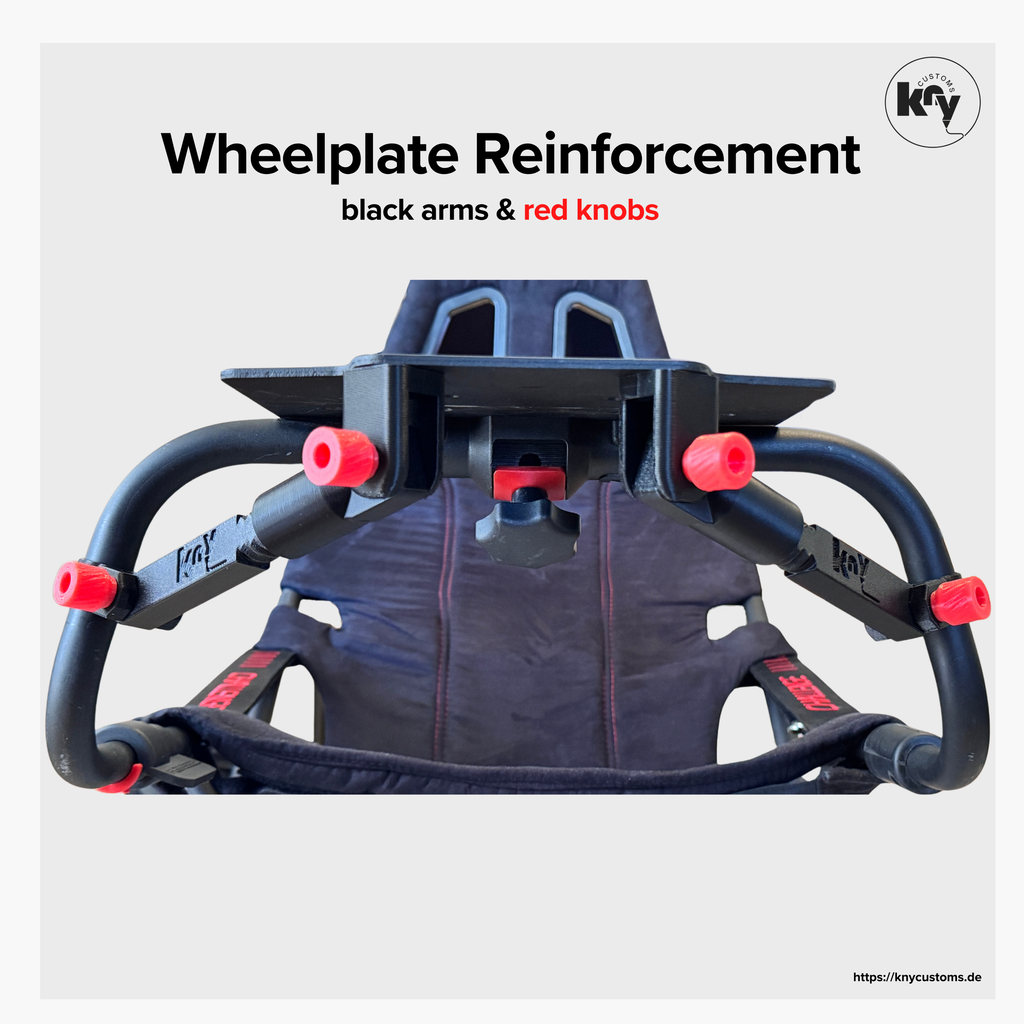 playseat challenge wheelbase wheelplate reinforcement mod 3d printed upgrade