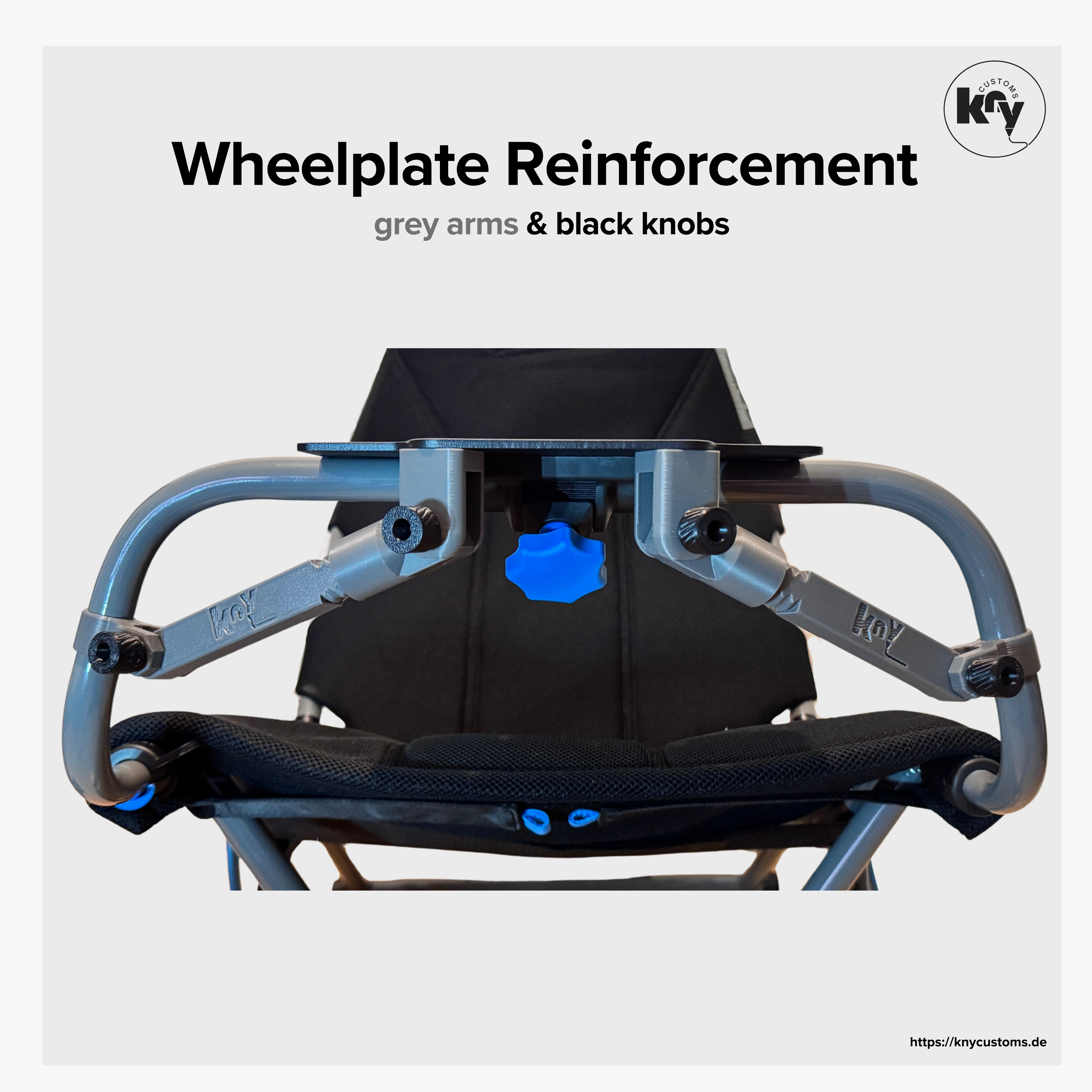 playseat challenge wheelbase wheelplate reinforcement mod 3d printed upgrade