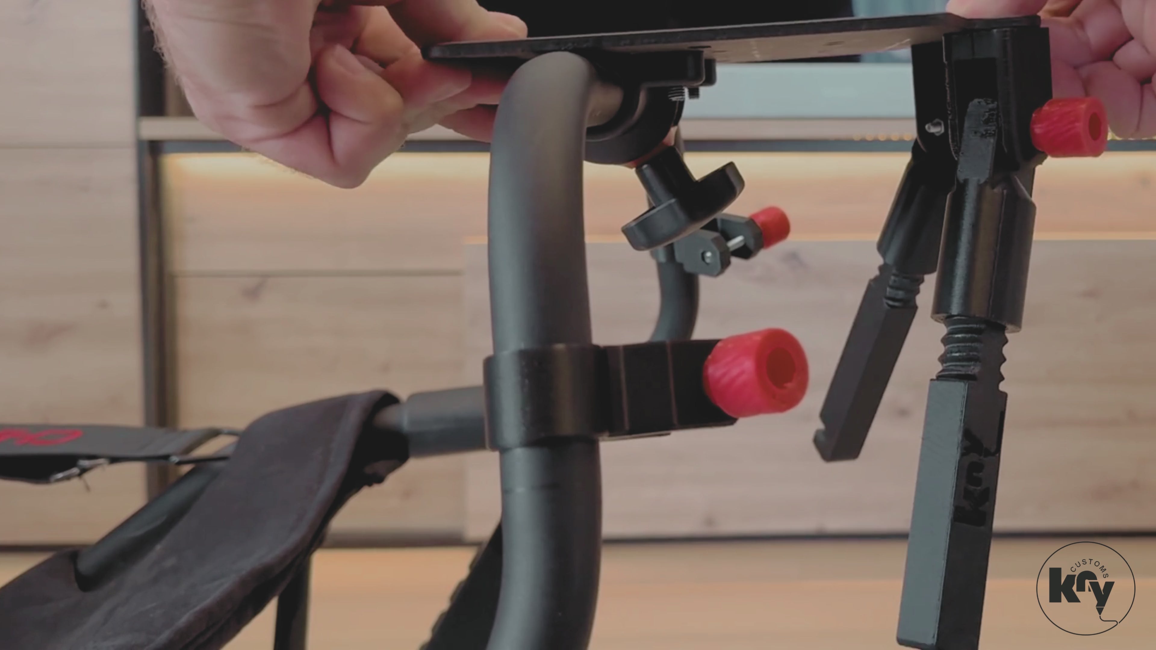 playseat challenge wheelbase wheelplate reinforcement mod 3d printed upgrade